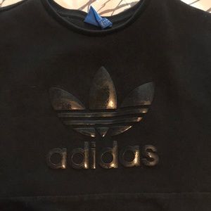 Adidas short sleeve sweatshirt